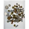 Image 3 : one bag of 100 world coins