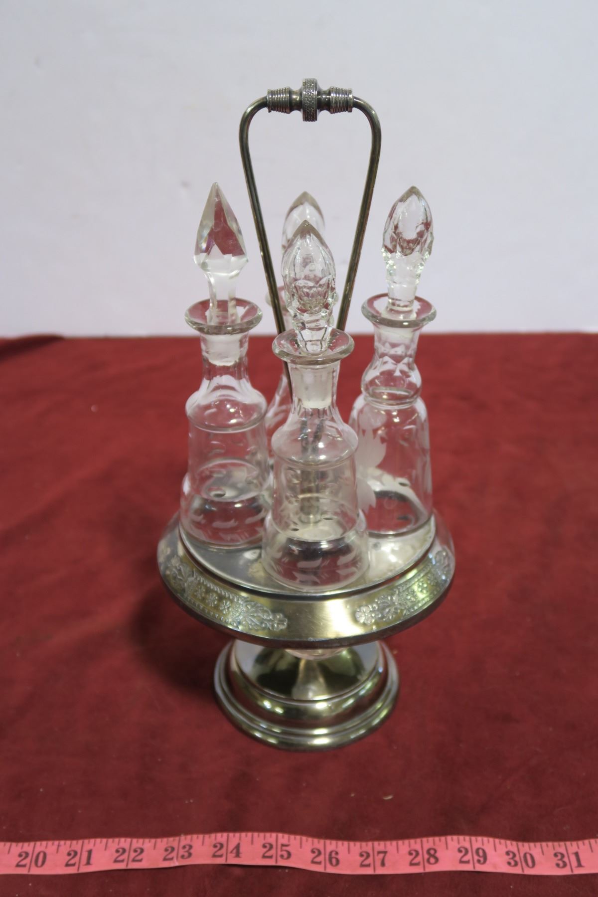 Silver Plated Cruet Set Schmalz Auctions