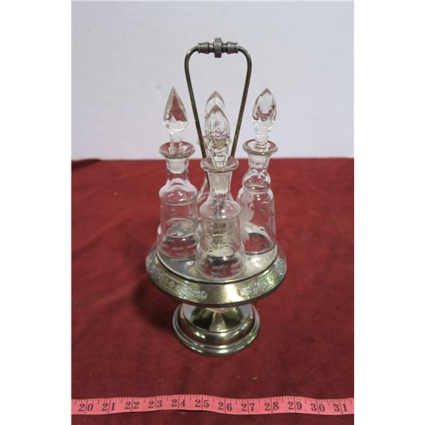 Silver Plated Cruet Set