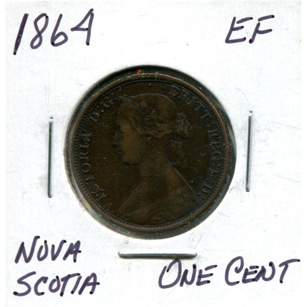 1864 Nova Scotia one cent