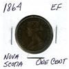 Image 1 : 1864 Nova Scotia one cent