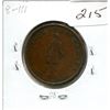 Image 2 : 1837 Province of Canada 1/2 penny