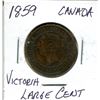 Image 1 : 1859 Victoria large cent