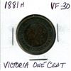 Image 1 : 1881-H Victoria large cent