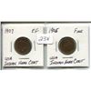 Image 1 : 1905 & 1907 Indian head cents