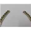 Image 4 : 2 Vintage necklaces green gems