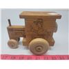 Image 3 : Wooden CO-OP toy tractor coin bank, Toystalgia 1979