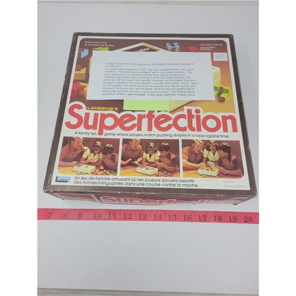 Vintage SUPERFECTION game by Lakeside (leisure dynamics)