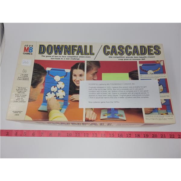 Downfall game by Milton Bradley Canada inc. from 1970's