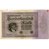 Image 1 : Germany 1923 replacement  note 100,000 marks V.F. cond