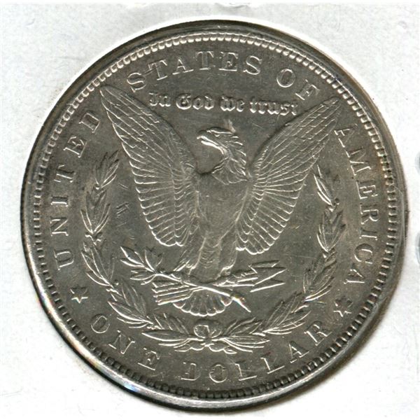 U.S.A 1886 Morgan dollar .900 silver M.S.60.