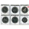 Image 1 : Tokens 6 mint cond , mayor juba,Redriver Jubilee,B.C. Nootka, Calgary Stampede, Canadian tire.