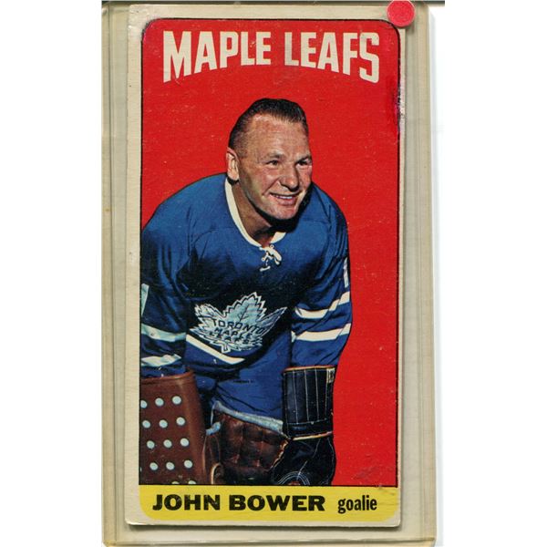 Johnny Bower 1964 topps #40 $$