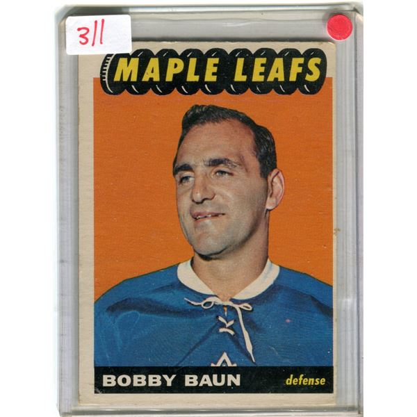Bobby Baun 1963-64 topps #13