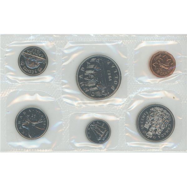 1987 Canadian Proof-Like Set