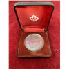 Image 2 : 1980 Polar Bear Arctic Canadian Cased Silver Dollar