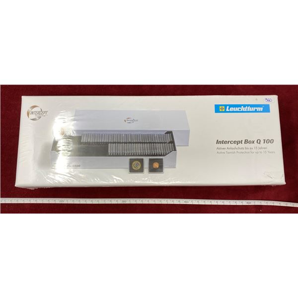 Intercept Box Q 100 (300 Coin Holder 2x2")