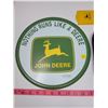 Image 3 : John Deere sign, never used, faulty John Deere thermometer & metal London tray