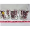 Image 2 : Set of 5 sturdy Ukrainian design glass, excellent condition