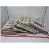 Image 1 : Old newspapers: Globe & Mail, National Post, Prince Albert Daily Herald & Star Phoenix