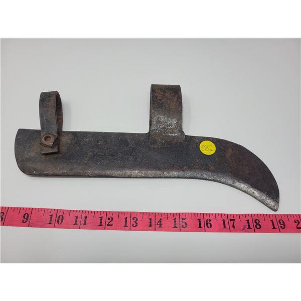 Bush axe blade 12” long