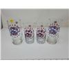 Image 3 : 4 Ukrainian Vesna Festival drinking glasses, 2 champagne glasses, 3 shot glasses