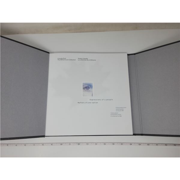 Millennium collection by Canada Post. Canadian stories, photos & 204 .46¢ stamps. Total face value o
