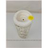 Image 2 : White candle with wedding bells 11" tall