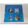 Image 2 : unsealed fifty cent silver four coin set (2 booklets, 2 birds each)