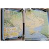 Image 1 : Two large maps of Ukraine (Western & Eastern) index of Ukraines villages & towns, all  in Ukrainian.