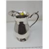 Image 1 : Water Pitcher with ice catcher. Marlboro silverplate. Slight dent in front of base.