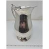 Image 2 : Water Pitcher with ice catcher. Marlboro silverplate. Slight dent in front of base.