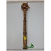Image 1 : Souvenir Crossack's handmade wooden Mace (Balava) from Ukraine, 15" long.