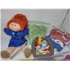 Image 2 : Cabbage patch kids redhead girl, in home made Girl Guides uniform.