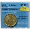 Image 1 : 2019 $1.00 SP-67 CCCS coin