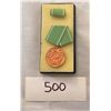 Image 1 : 500 - Cold War East German Military medal, With Box