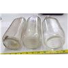Image 2 : Lot of Old Glass - Large Milk Bottles - 3