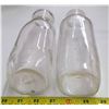 Image 2 : Lot of Old Glass - Small Milk Bottles - 2