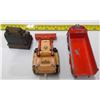 Image 4 : Lot of 3 Mini Toys - Loader, Truck, Cash Register