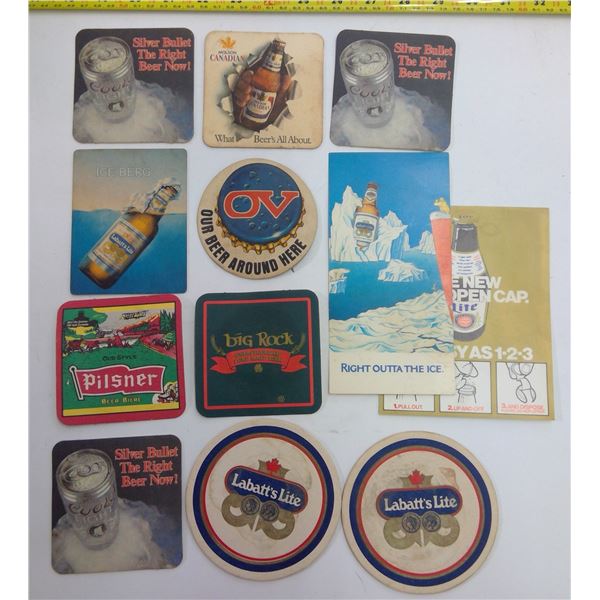 Assorted Bar Table Coasters