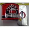 Image 1 : 2 Tins - Pecora Fibroid Stove & Boiler Putty, Etc.