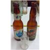 Image 2 : Lot of Unique Glass Listerine Bottle & 2 Beer Bottles
