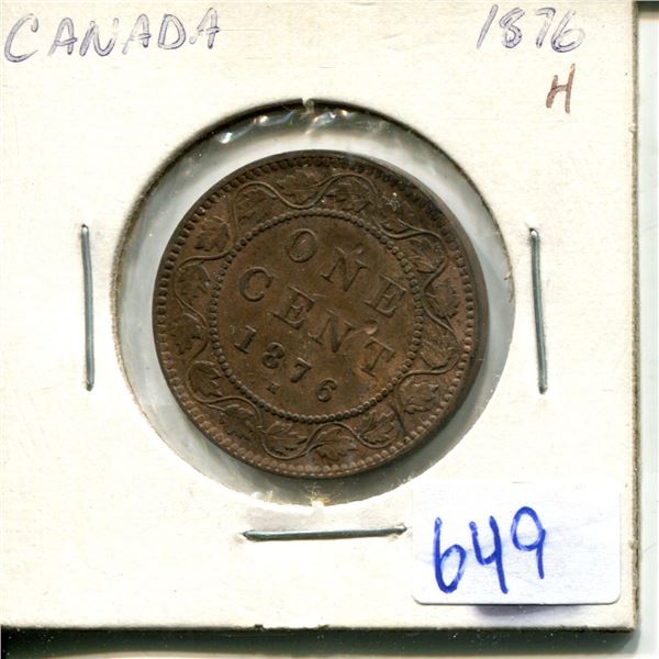 1876 one cent