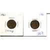 Image 1 : two 1921 one cent