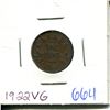 Image 1 : 1922 one cent VG