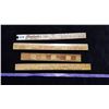 Image 1 : 4 Advertising Rulers (Melfort) & (Blue Bird Café B.C.)