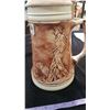 Image 2 : Huge Ceramic Beer Stein Hunting Scene 1935