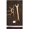 Image 1 : Vintage Calf Weaning Tool & Old Wrench