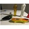 Image 4 : Avon collectible bottle - snoopy, skateboard, gas pump etc.