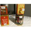 Image 4 : 4 tea tins